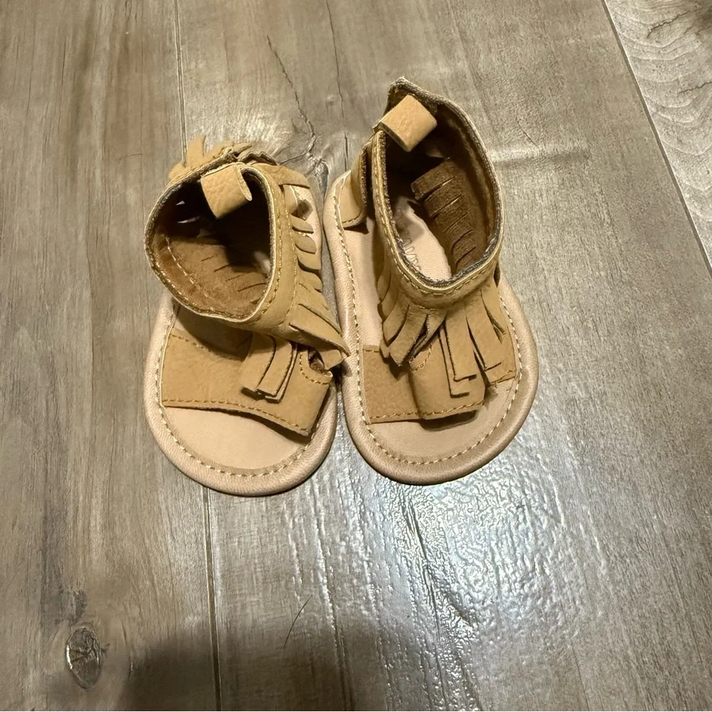 4 Pairs 0-3 Month Baby Shoes‎ Infant Size 1 Gymboree Carters Old Navy Trimfoot